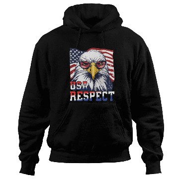 Discover gift idea bald eagle american flag Hoodies