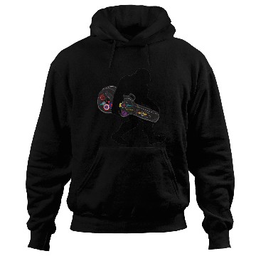 Discover Bigfoot Playing Guitar Hoodies