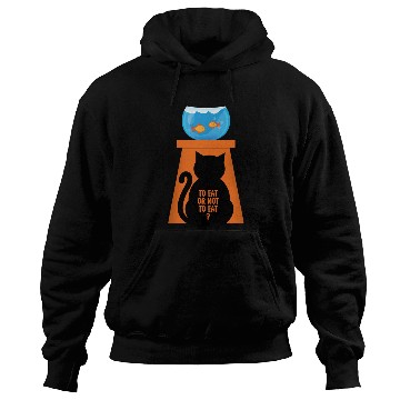 Discover Cat And Fish Funny Hoodies