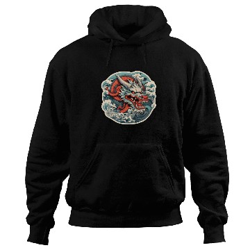 Discover Japanese Dragon Hoodies