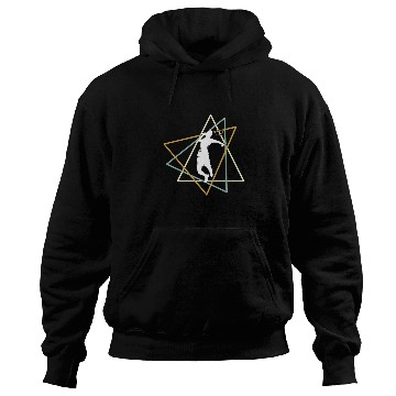Discover Geometric Badminton Smash Hoodies