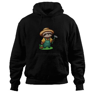 Discover Cozy gardener sloth Hoodies