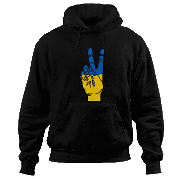 Discover Peace for Ukraine Hoodies