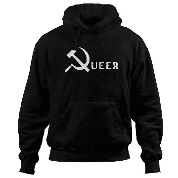 Discover Queer Communist Hammer And Sickle Hoodies