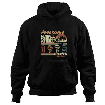 Discover september 1973 Anniversary september 1973 septembe Hoodies