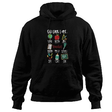 Discover God Says I Am Teacher Hoodies