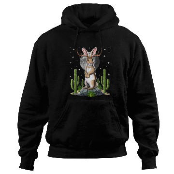 Discover Jackalope Rabbit Hoodies