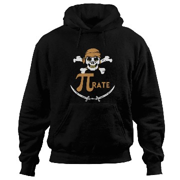 Discover Marh Pi Day Funny Pirate Funny Pi Day Hoodies
