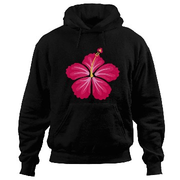 Discover Pink Hibiscus Flower Hoodies
