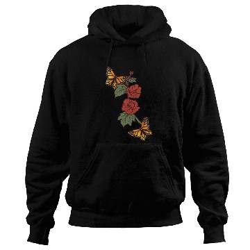 Discover Natures Monarch Butterflies Hoodies