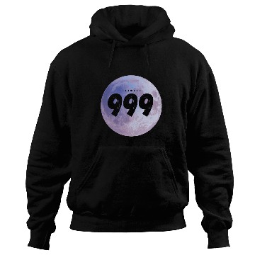 Discover Purple Moon Angel Numbers 999 Hoodies