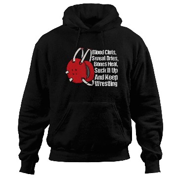 Discover Keep Wrestling Hoodies