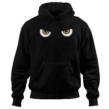 Discover Black Cat Yellow Eyes | Halloween Cat Lovers Gift Hoodies