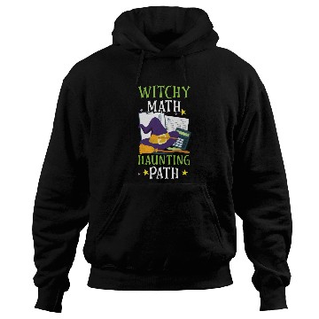 Discover Witchy Math Haunting Path Accountant Halloween Hoodies