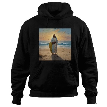 Discover Surfing Jesus Hoodies