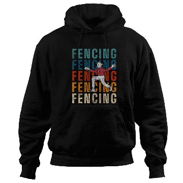 Discover Fencing Duel En Garde Hoodies