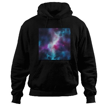 Discover Galaxy nebula abstract design Hoodies