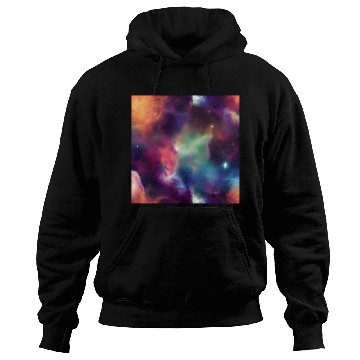 Discover Galaxy nebula abstract design Hoodies