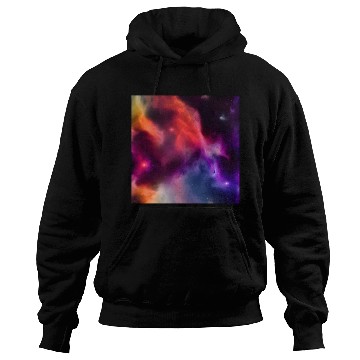 Discover Galaxy nebula abstract design Hoodies