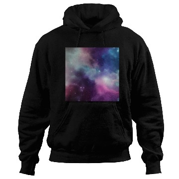 Discover Galaxy nebula abstract design Hoodies