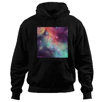 Discover Galaxy nebula abstract design Hoodies