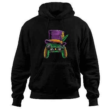 Discover Video Games Controller Mardi Gras Hoodies