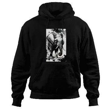Discover Elegant Elephants: Elevate Your Style with Grace Hoodies