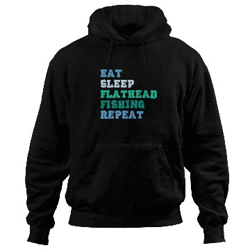 Discover Noodling Eat Sleep Flathead Fishing Repeat Hoodies