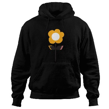 Discover Retro Flower Yellow Hoodies