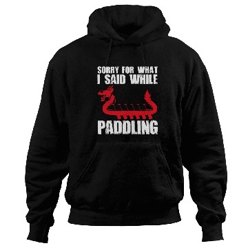 Discover Funny Dragon Boat Racing Paddle Hoodies