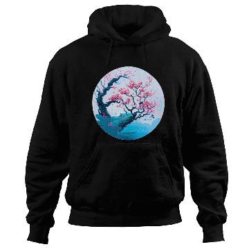 Discover Cherry blossoms tree Hoodies