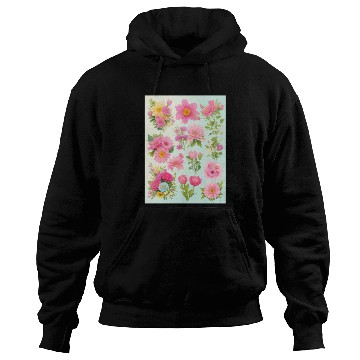Discover Iris and Indigo Spring Flowers Hoodies