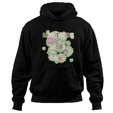 Discover Lotus meditation mode on Hoodies