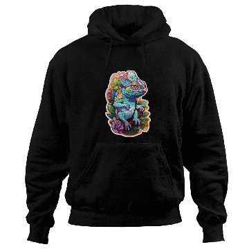 Discover Chameleon kawaii Hoodies