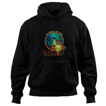 Discover Roswell Aviation New Mexico Alien UFO Hoodies
