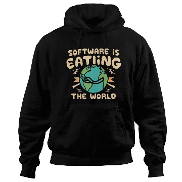 Discover Software is eating the world Hoodies