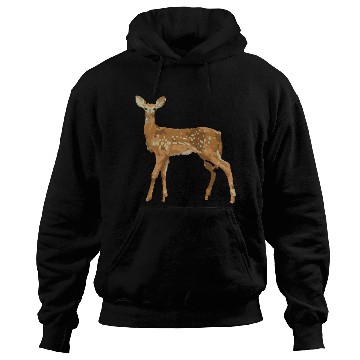 Discover Deer watercolor illustration Hoodies