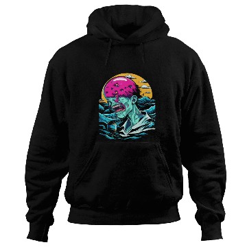 Discover Sad Zombie In The Ocean Hoodies