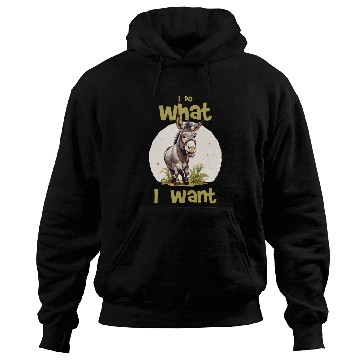 Discover I do what I want - donkey Hoodies