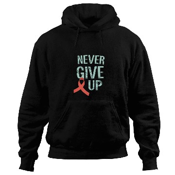 Discover Never Give Up HIV Awareness - Inspiring Resilience Hoodies