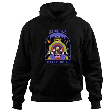 Discover Psychedelic Dreamscape: A Trippy Cartoon Adventure Hoodies