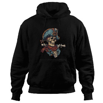 Discover Dead Pirate / Skull / Skeleton / Captain / Hut Hoodies