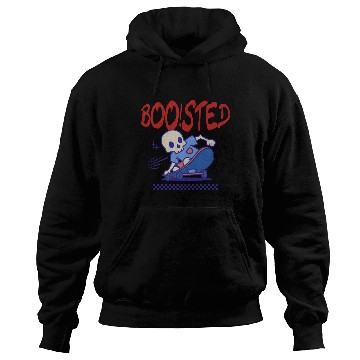 Discover BOO!STEDHalloween Skater Skull Hoodies