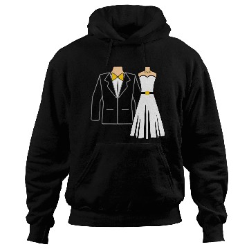 Discover Wedding clothes bride groom Hoodies
