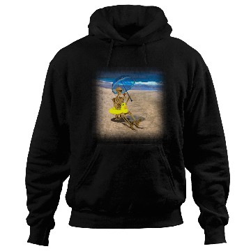 Discover Grim reaper with his favorite cocktail on the Hoodies