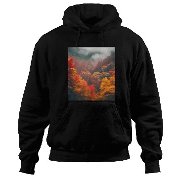 Discover Autumn in The Misty Mountains Hoodies