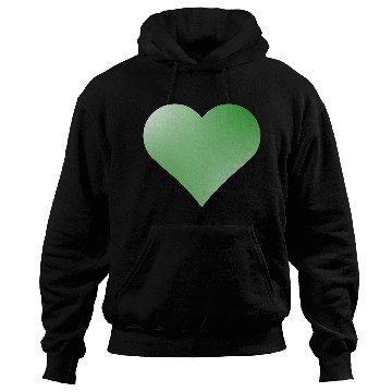 Discover Green Cute Heart Icon Hoodies
