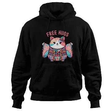 Discover Free hugs from Japanese cat Hoodies