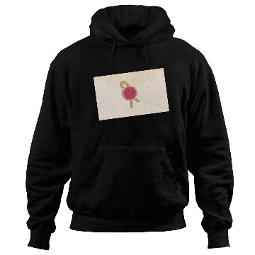 Discover closed envelope with seal Hoodies