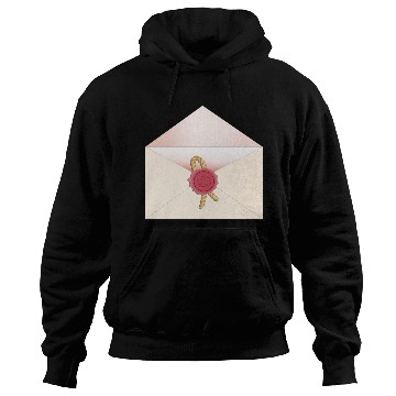 Discover beautiful envelope with an elegant seal Hoodies